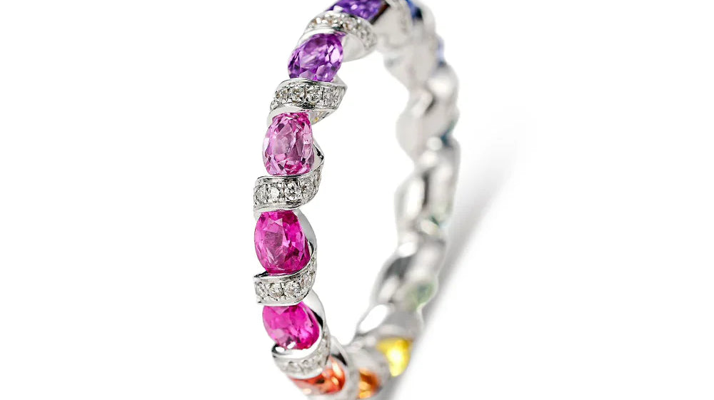 The Cosmic Allure of the Blue Sandstone Ring: A Celestial Statement for the Modern Wardrobe